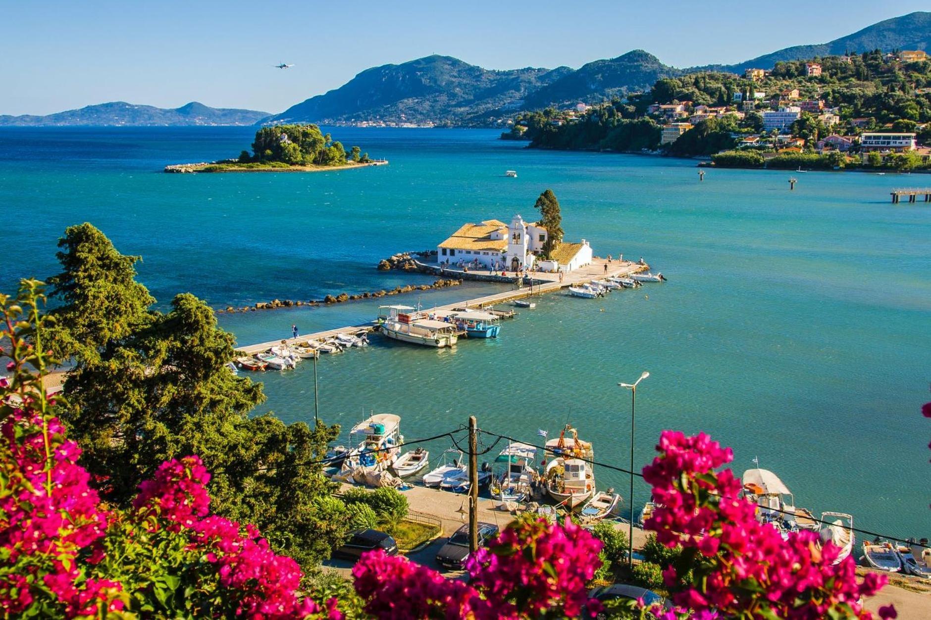 Corfu Seaty Apartment Potamós Buitenkant foto
