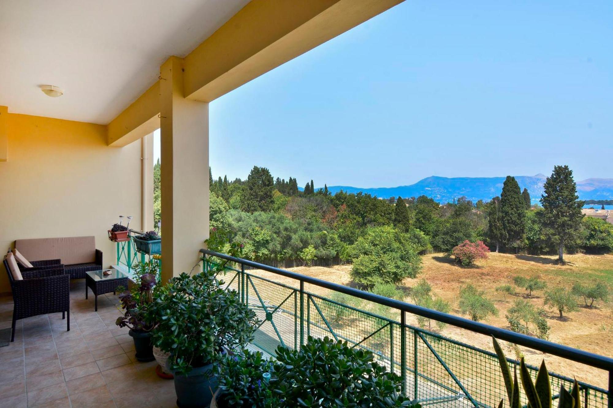 Corfu Seaty Apartment Potamós Buitenkant foto