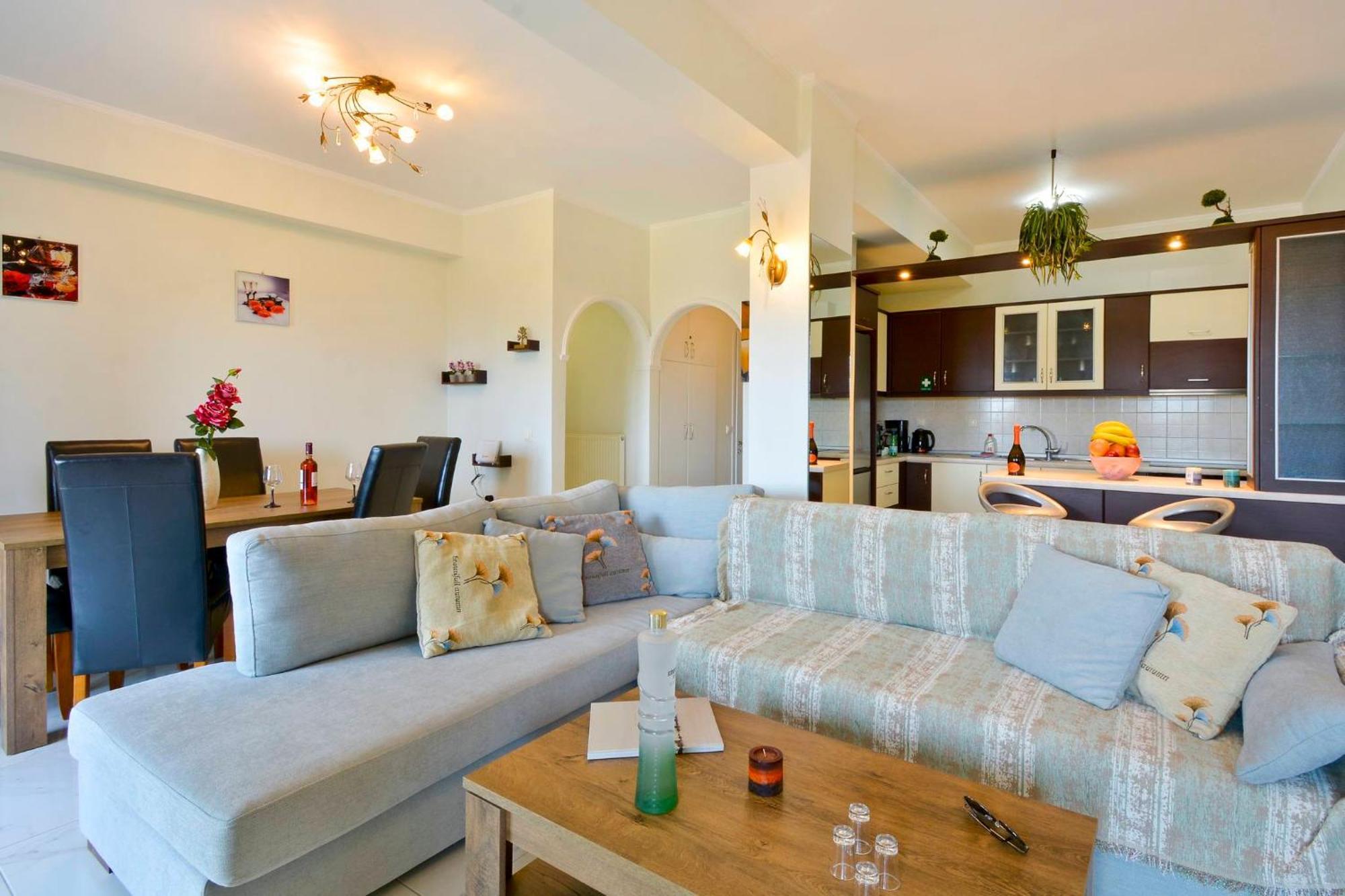 Corfu Seaty Apartment Potamós Buitenkant foto