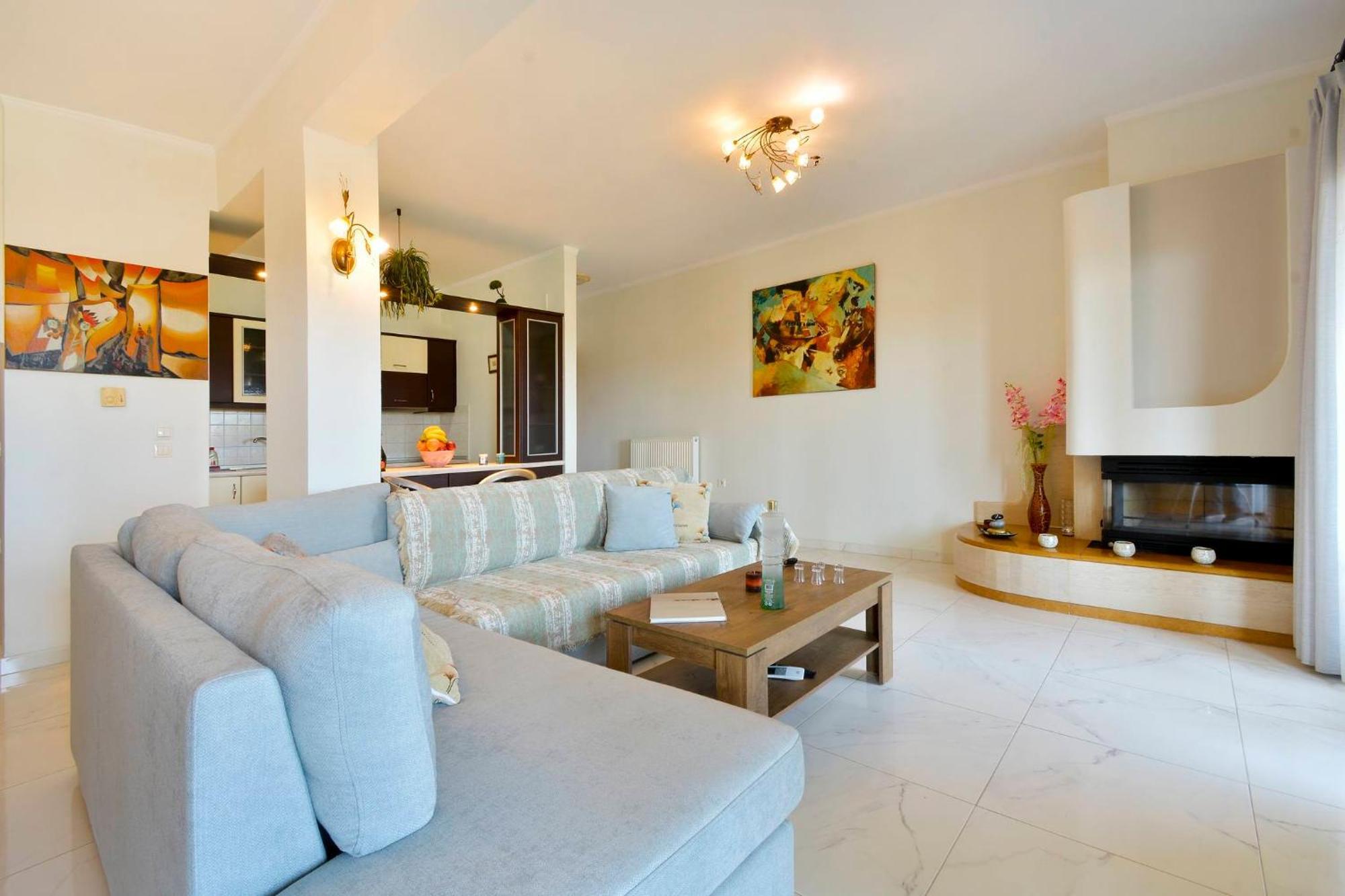 Corfu Seaty Apartment Potamós Buitenkant foto